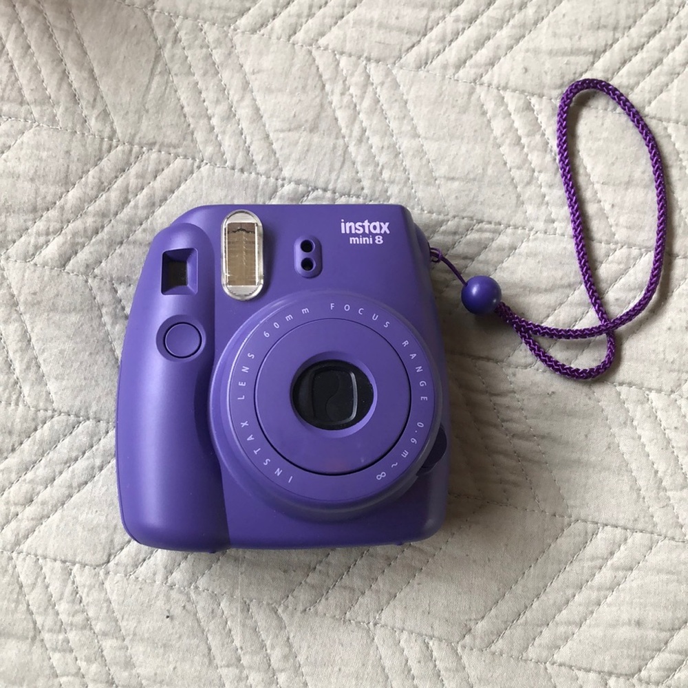 Instax mini Polaroid with case